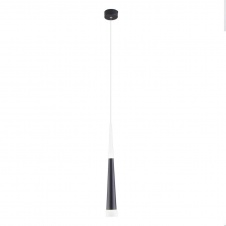 Подвесной светодиодный светильник Elektrostandard DLR038 7+1W 4200K черный матовый a044560
