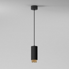 Подвесной светильник Elektrostandard Nubis 50122/1 GU10 черный/золото a064791