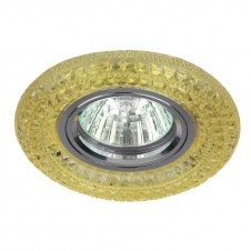 Встраиваемый светильник ЭРА LED с подсветкой DK LD3 YL/WH Б0028092