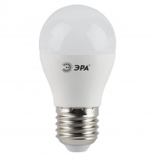 Лампа светодиодная ЭРА E27 7W 4000K матовая LED P45-7W-840-E27 Б0020554