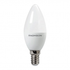Лампа светодиодная Thomson E14 6W 4000K свеча матовая TH-B2014