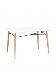 Стол Eames DSW Rectangle New 120*80 белый