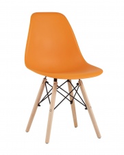 Стул Eames Style DSW оранжевый