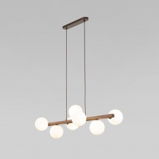 Подвесная люстра TK Lighting 10272 Estera Wood